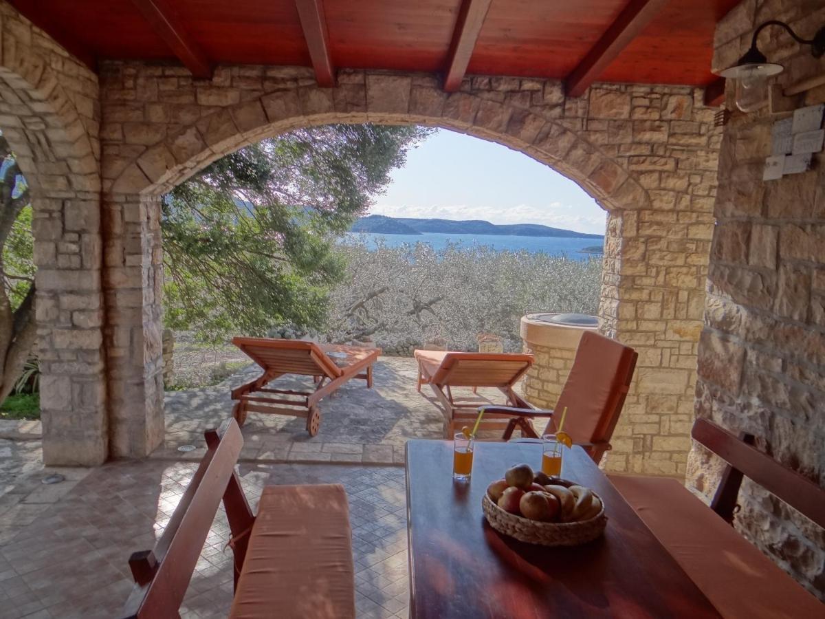 Stone House San Pelegrin Villa Vela Luka Exterior foto